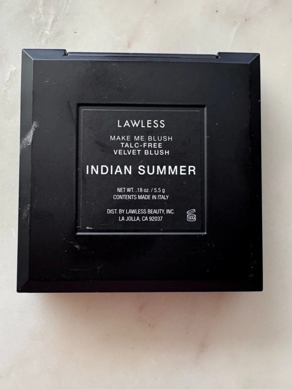 NWT Lawless MAKE ME BLUSH TALC-FREE VELVET BLUSH - Indian Summer